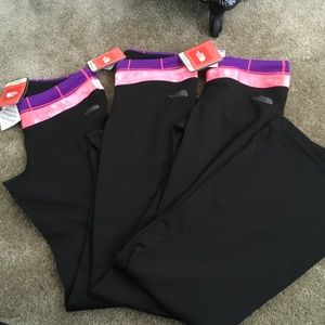 The North Face Yoga Compression Pants 3 Pairs